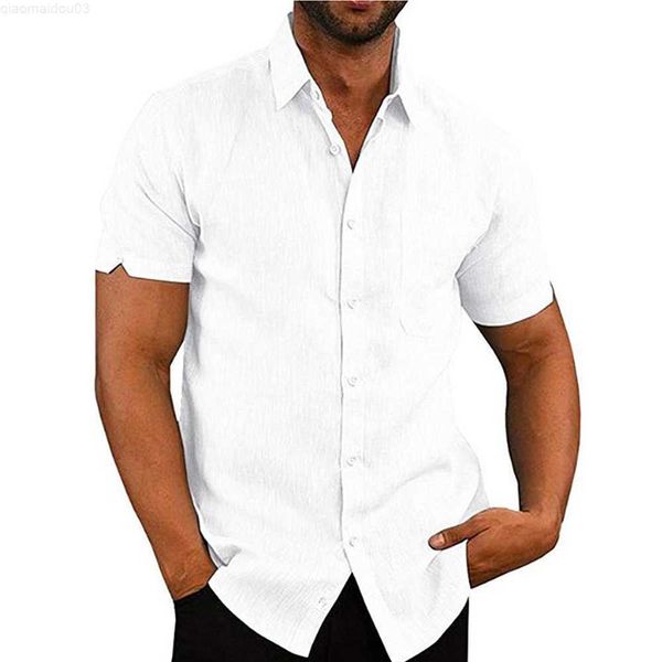 men's t-shirts mens cotton linen shirts summer short sleeve casual loose turn-down collar buttons t-shirt clothing m-3xl for l230720, White;black
men's t-shirts mens cotton linen shirts summer short sleeve casual loose turn-down collar buttons t-shirt clothing m-3xl for l230720, White;black