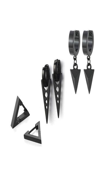 fashion jewelry triangle stainless steel personality earrings stud set punk street style men women earring5869005, Golden;silver
fashion jewelry triangle stainless steel personality earrings stud set punk street style men women earring5869005, Golden;silver