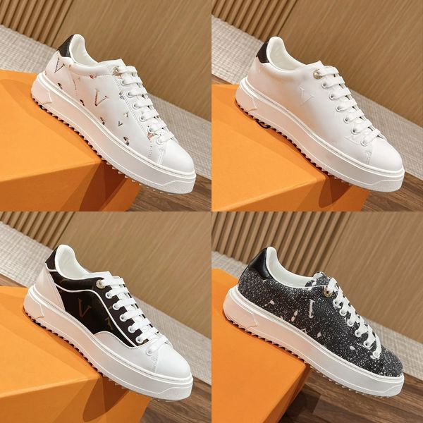 time out shoe designer shoes women platform sneakers embossed leather sneaker fashion low-trainer white lace-up thick rubber trainers, Black
time out shoe designer shoes women platform sneakers embossed leather sneaker fashion low-trainer white lace-up thick rubber trainers, Black