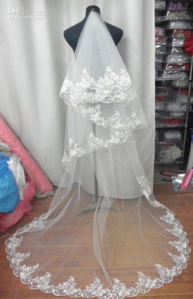 lace edge 2t wedding veils bridal accessories chapel train luxury classy wedding bridal veils 9244978, Black
lace edge 2t wedding veils bridal accessories chapel train luxury classy wedding bridal veils 9244978, Black