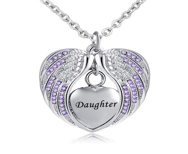 birthstone charm pendant memorial urn necklace stainless steel waterproof angel wing keepsake cremation jewelry for daughter4900745, Silver
birthstone charm pendant memorial urn necklace stainless steel waterproof angel wing keepsake cremation jewelry for daughter4900745, Silver