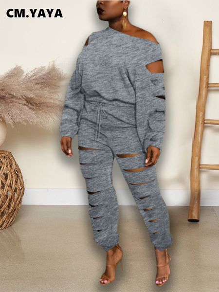 women s two piece pants cm yaya elegant cutout holed set long sleeve t shirt and jogger active fashion tracksuit 2 outfits 230719, White
women s two piece pants cm yaya elegant cutout holed set long sleeve t shirt and jogger active fashion tracksuit 2 outfits 230719, White