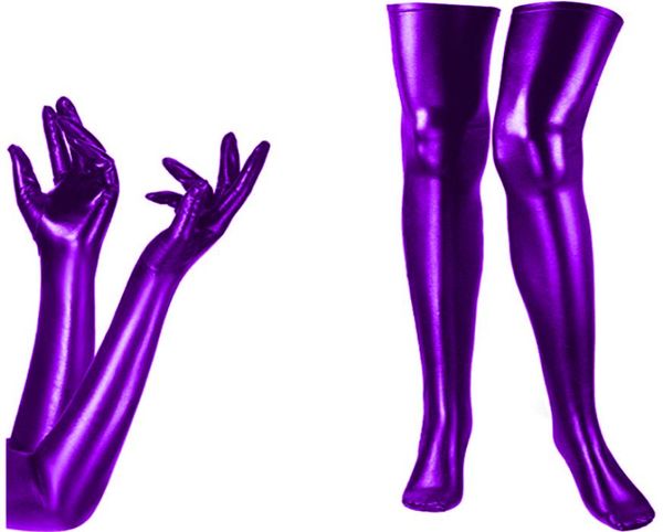 long gloves and stockings set women exotic cosplay party accessories metallic gloves socks faux leather dancing clubwear8390620, Black;white
long gloves and stockings set women exotic cosplay party accessories metallic gloves socks faux leather dancing clubwear8390620, Black;white