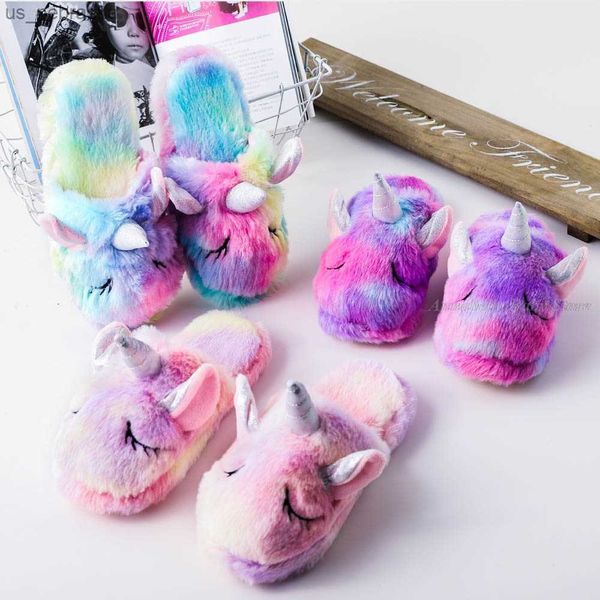 winter children' unicorn slippers baby kids shoes for girl boy slippers rainbow soft warm furry toddler home slippers bedroom l230518, Black;grey
winter children' unicorn slippers baby kids shoes for girl boy slippers rainbow soft warm furry toddler home slippers bedroom l230518, Black;grey