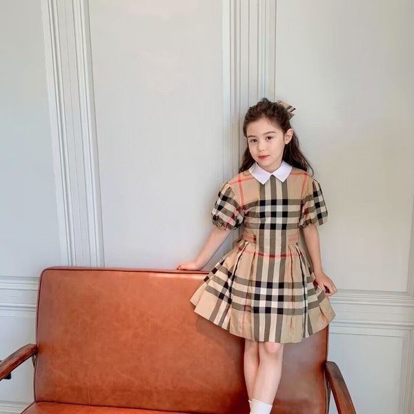 gaoding children's clothing 23 new bu spring and summer new girls' heavy industry classic lapel plaid bubble sleeve princess dress, Red;yellow
gaoding children's clothing 23 new bu spring and summer new girls' heavy industry classic lapel plaid bubble sleeve princess dress, Red;yellow