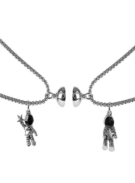 cute astronauts magnet attraction pendant couple necklace friendship jewelry creative cool chain necklaces for women men gift6603839, Silver
cute astronauts magnet attraction pendant couple necklace friendship jewelry creative cool chain necklaces for women men gift6603839, Silver