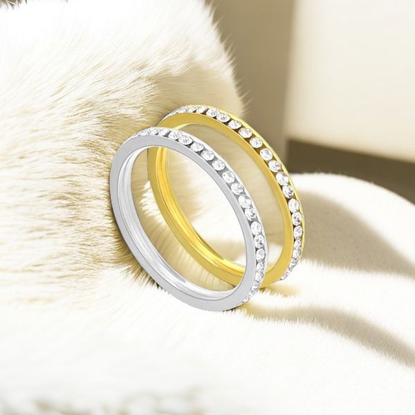 30 pieces/piece stainless steel couple luxurious and minimalist rings, gold and silver white finger accessories, men and women's fashio, Golden;silver
30 pieces/piece stainless steel couple luxurious and minimalist rings, gold and silver white finger accessories, men and women's fashio, Golden;silver