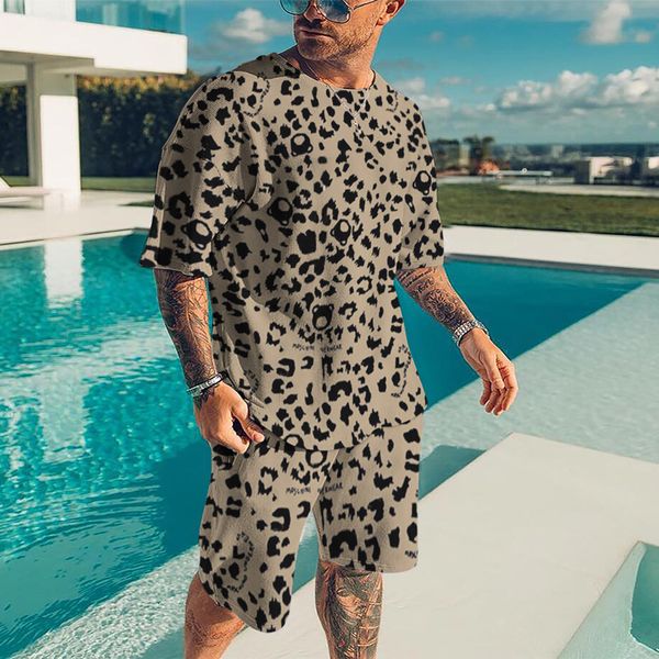 men s tracksuits mens spotted t shirt set leopard 3d printed oversized short sleeve suit outfits male hipster streetwear clothing 230720, Gray
men s tracksuits mens spotted t shirt set leopard 3d printed oversized short sleeve suit outfits male hipster streetwear clothing 230720, Gray