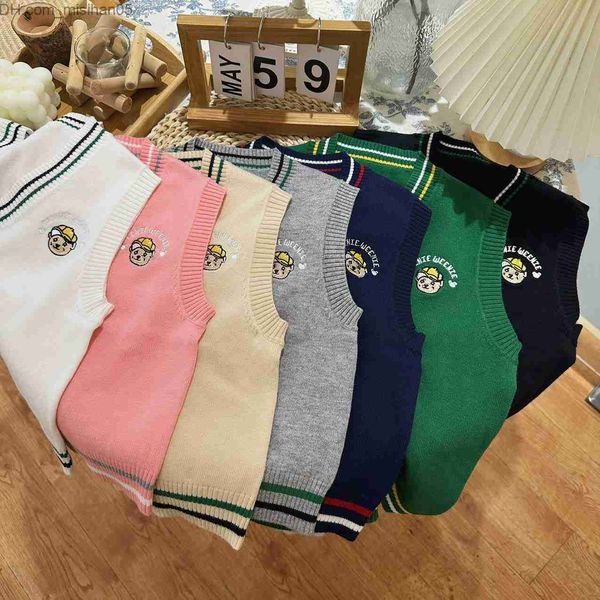 vest toddler boy knitted vest baby cartoon knitwear children sleeveless knit sweater spring baby clothes z230721, Blue
vest toddler boy knitted vest baby cartoon knitwear children sleeveless knit sweater spring baby clothes z230721, Blue
