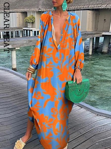 basic casual dresses women vintage deep vneck gowns long sleeve boho print anklelength dresses summer female beach cover up elegant robe 230, Black;gray
basic casual dresses women vintage deep vneck gowns long sleeve boho print anklelength dresses summer female beach cover up elegant robe 230, Black;gray
