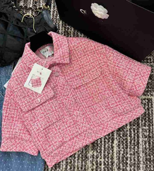 women's jackets designer 23 early spring new french chic style celebrity temperament reduced age short sleeve pink tweed single breaste, Black;brown
women's jackets designer 23 early spring new french chic style celebrity temperament reduced age short sleeve pink tweed single breaste, Black;brown
