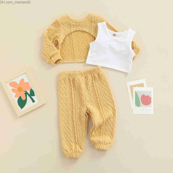 clothing sets clothing sets 3pcs kids girls autumn clothes baby long sleeve pullover short sweater vest pants casual knitwear children outf, White
clothing sets clothing sets 3pcs kids girls autumn clothes baby long sleeve pullover short sweater vest pants casual knitwear children outf, White