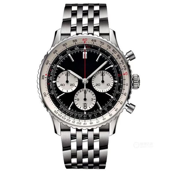 mens automatic mechanical watch 50mm 2023 new mens watch quartz luxury navitimer b01 dial brand chronograph belt steel strap wristwatch b-1, Slivery;golden
mens automatic mechanical watch 50mm 2023 new mens watch quartz luxury navitimer b01 dial brand chronograph belt steel strap wristwatch b-1, Slivery;golden
