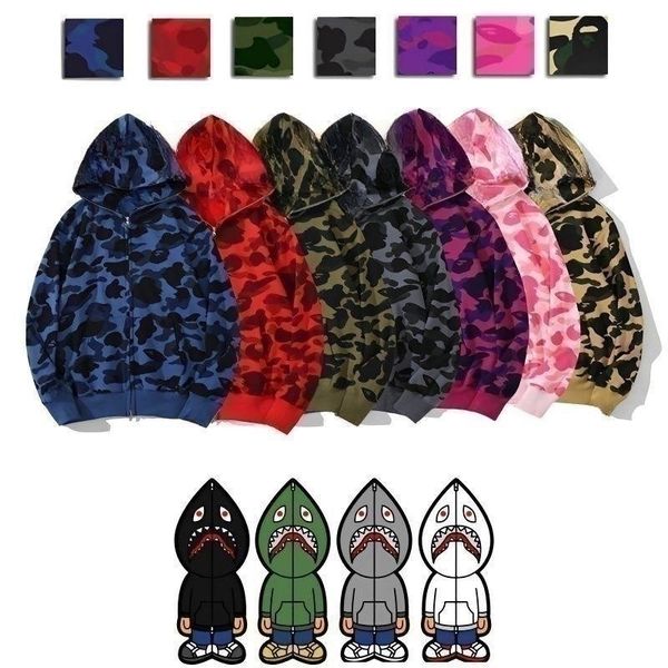 camouflage hoodie mens designer shark hoodie men designers hoodies womens jackets hoody sweatshirt hooded sweater cardigan zipper casual lon, Black
camouflage hoodie mens designer shark hoodie men designers hoodies womens jackets hoody sweatshirt hooded sweater cardigan zipper casual lon, Black