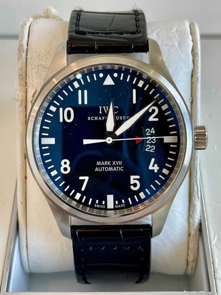 designer classical men wrist watch zlzg iwc pilot's mark xvii 17 watch 41mm box and papers excellent conditio - iw326501, Slivery;golden
designer classical men wrist watch zlzg iwc pilot's mark xvii 17 watch 41mm box and papers excellent conditio - iw326501, Slivery;golden