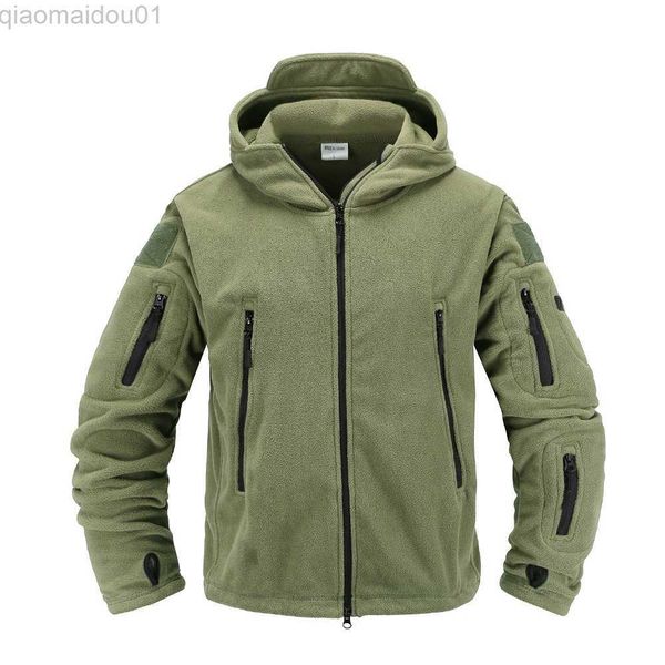 men's jackets tactical fleece jacket military uniform soft shell casual hooded jacket men thermal army clothing l230721, Black;brown
men's jackets tactical fleece jacket military uniform soft shell casual hooded jacket men thermal army clothing l230721, Black;brown