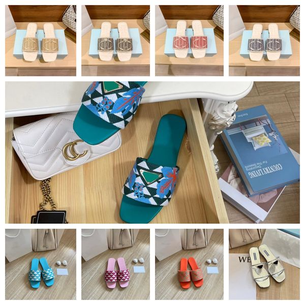 classic designer flat for women slipper black saffiano leather summer lady triangle mark brushed leather slide embroidered sandals fabric sl
classic designer flat for women slipper black saffiano leather summer lady triangle mark brushed leather slide embroidered sandals fabric sl