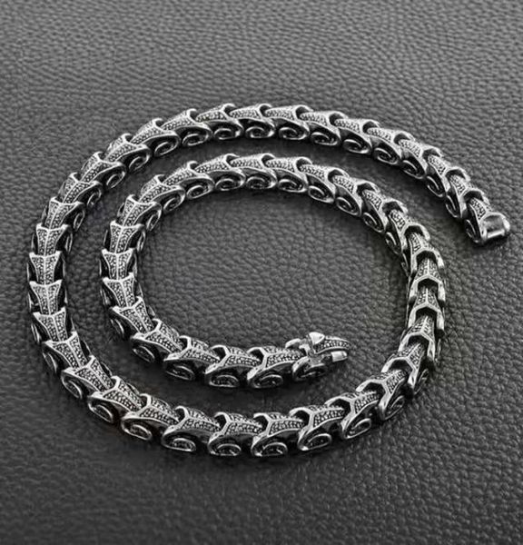 chains 7524039039 length punk vintage men viking dragon jewelry hiphop 316l stainless steel 2 kind wear method chain neckl1287024, Silver
chains 7524039039 length punk vintage men viking dragon jewelry hiphop 316l stainless steel 2 kind wear method chain neckl1287024, Silver