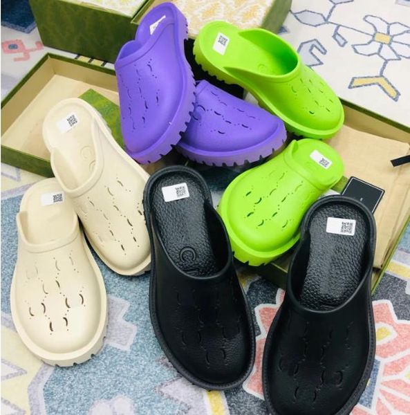 platform perforated sandals summer women slip-on sandal designer couple hollow slippers fashion rubber non-slip outsole thin thick bottom pr, Black
platform perforated sandals summer women slip-on sandal designer couple hollow slippers fashion rubber non-slip outsole thin thick bottom pr, Black