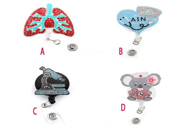 10pcslot key rings doctor nurse retractable rhinestone crystal enamel medical pink lung ain bear id badge reel holder clip5163321, Slivery;golden
10pcslot key rings doctor nurse retractable rhinestone crystal enamel medical pink lung ain bear id badge reel holder clip5163321, Slivery;golden
