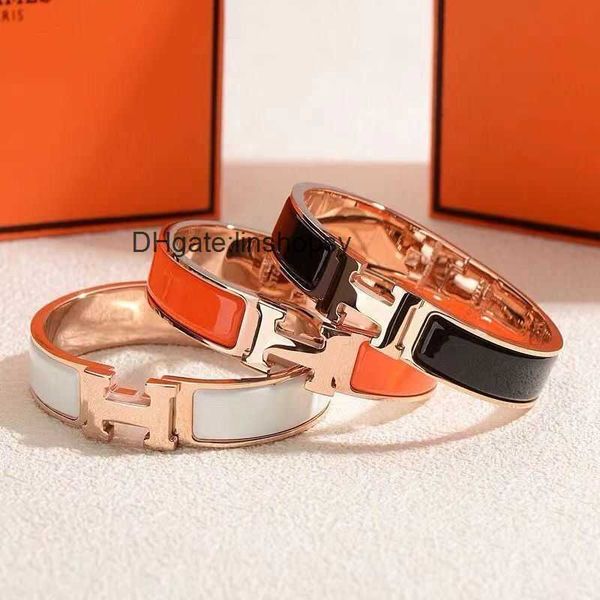 luxury designer bracelets online shop feng h letter enamel bracelet men and womens same style light temperament coup, Black
luxury designer bracelets online shop feng h letter enamel bracelet men and womens same style light temperament coup, Black