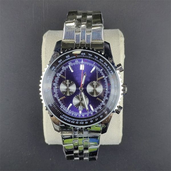 relogio masculino navitimer designer watches brown leather strap casual orologio di lusso men wristwatch 50mm green black blue dh010 c23, Slivery;brown
relogio masculino navitimer designer watches brown leather strap casual orologio di lusso men wristwatch 50mm green black blue dh010 c23, Slivery;brown