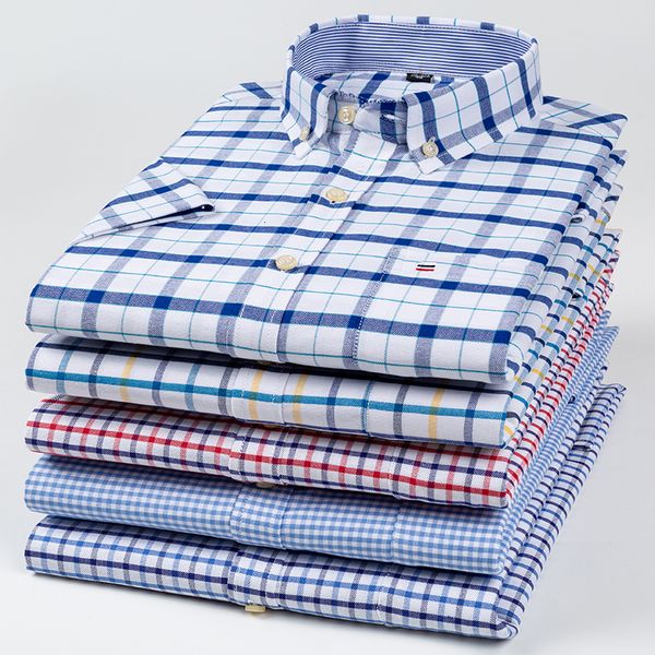 men's casual shirts plus size 7xl summer short sleeve shirt 100%cotton shirts for men white plaid striped social slim fit formal busine, White;black
men's casual shirts plus size 7xl summer short sleeve shirt 100%cotton shirts for men white plaid striped social slim fit formal busine, White;black