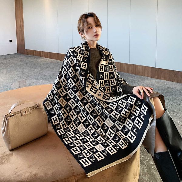 brand designer h home woof winter scarf women's summer korean edition versatile imitation cashmere thickened warm neck office air condi, Blue;gray
brand designer h home woof winter scarf women's summer korean edition versatile imitation cashmere thickened warm neck office air condi, Blue;gray