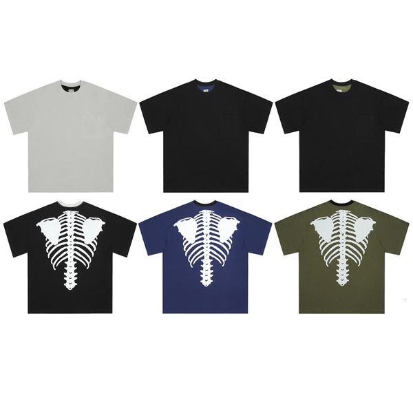 men's t-shirts patckwork kapital skeleton bone print t shirt men women oversize pocket short sleeve t-shirt 230720, White;black
men's t-shirts patckwork kapital skeleton bone print t shirt men women oversize pocket short sleeve t-shirt 230720, White;black