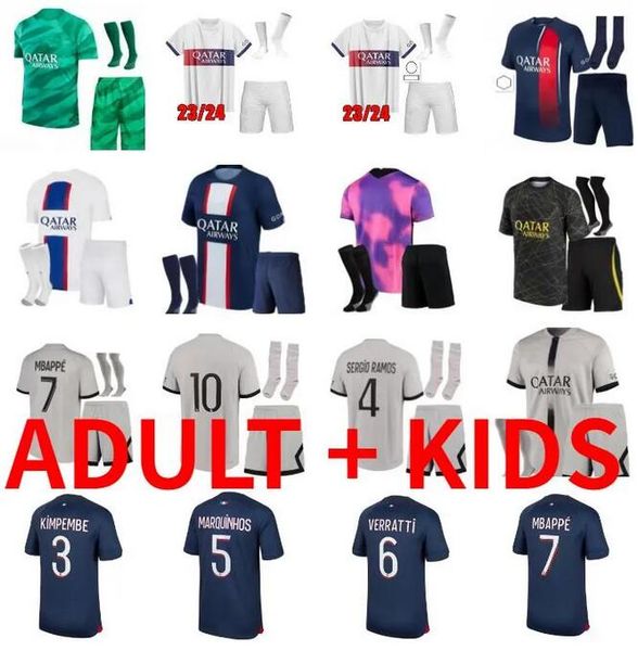 mbappe maillot de foot 23 24 psgs paris soccer jerseys 2023 2024 hakimi sergio ramos shirt hommes enfants black verratti marquinhos kimpembe, Black;yellow
mbappe maillot de foot 23 24 psgs paris soccer jerseys 2023 2024 hakimi sergio ramos shirt hommes enfants black verratti marquinhos kimpembe, Black;yellow