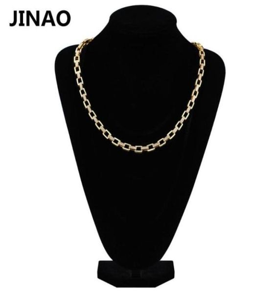 gold color link chains necklace iced out bling cubic zircon rapper hip hop jewelry 18inch 22inch2115138, Silver
gold color link chains necklace iced out bling cubic zircon rapper hip hop jewelry 18inch 22inch2115138, Silver
