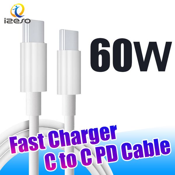 60w type c to typec high speed charging cable 1m 3ft white pd cables 3a quick charge cord izeso
60w type c to typec high speed charging cable 1m 3ft white pd cables 3a quick charge cord izeso