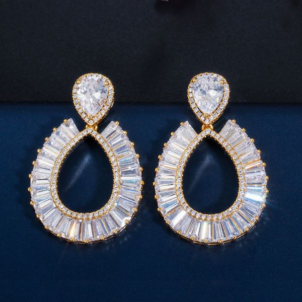 charm 18k gold oval diamond designer earring for woman party white aaa cubic zirconia south american copper womens diamond wed engagement ea, Golden
charm 18k gold oval diamond designer earring for woman party white aaa cubic zirconia south american copper womens diamond wed engagement ea, Golden