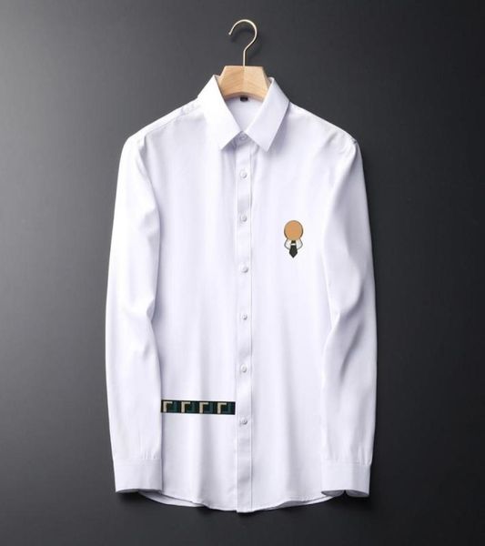 2021 luxury designer men039s shirts fashion casual business social and cocktail shirt brand spring autumn slimming the most fas8438378, White;black
2021 luxury designer men039s shirts fashion casual business social and cocktail shirt brand spring autumn slimming the most fas8438378, White;black