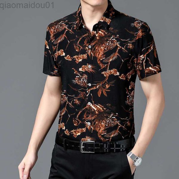 men's casual shirts hawaii chinese fashion 80% silk flower shirts men's short sleeve both sides print flower for 2023 beach summer, White;black
men's casual shirts hawaii chinese fashion 80% silk flower shirts men's short sleeve both sides print flower for 2023 beach summer, White;black