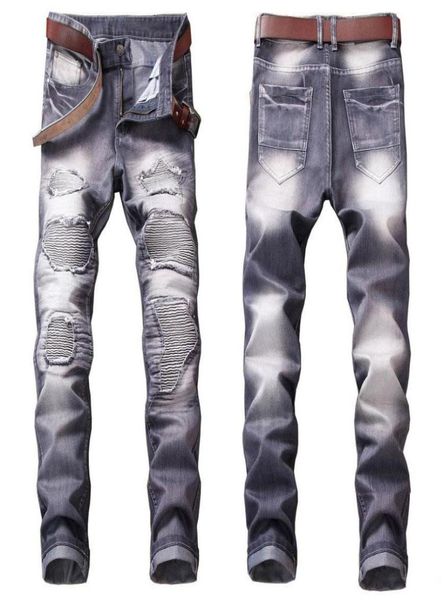 mens pleated panelled biker jeans fashion designer straight leg motocycle slim fit washed luxurr denim pants trousers2342148, Blue
mens pleated panelled biker jeans fashion designer straight leg motocycle slim fit washed luxurr denim pants trousers2342148, Blue