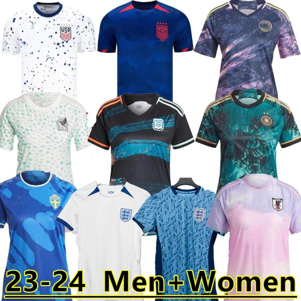 2023 women french englands mexico sweden japan colombia women soccer jerseys spain germany home away 2 23 24 jersey football shirts lady set, Black;yellow
2023 women french englands mexico sweden japan colombia women soccer jerseys spain germany home away 2 23 24 jersey football shirts lady set, Black;yellow