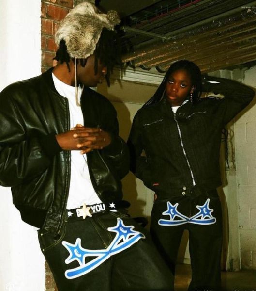 men039s jeans street y2k black men39s hiphop trousers casual loose wideleg pants design sense lowwaist trend8244366, Blue 
men039s jeans street y2k black men39s hiphop trousers casual loose wideleg pants design sense lowwaist trend8244366, Blue