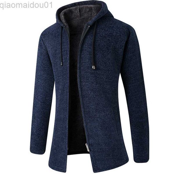 men's jackets 2022 cardigan men fleece solid color fashion hooded men's sweaters coat thick casual warm knitting cardigan winter o, Black;brown
men's jackets 2022 cardigan men fleece solid color fashion hooded men's sweaters coat thick casual warm knitting cardigan winter o, Black;brown