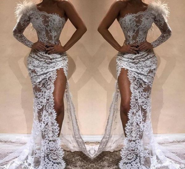 white full lace mermaid evening dresses sell side split 2019 modern one shoulder see through red carpet pageant celebrity gown9316723, Black;red
white full lace mermaid evening dresses sell side split 2019 modern one shoulder see through red carpet pageant celebrity gown9316723, Black;red