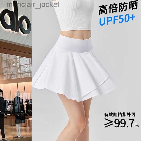 desginer alo yoga bra sun protection short skirt ice feel and uv protection fake two piece anti walking light quick drying sports fitness go, Black
desginer alo yoga bra sun protection short skirt ice feel and uv protection fake two piece anti walking light quick drying sports fitness go, Black