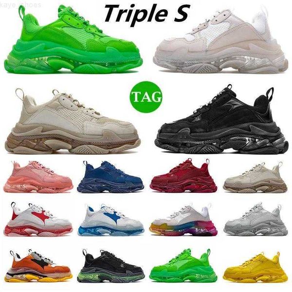 mens women casual shoes 17fw pairs triple s clear sole old dad large increasing black pink red neon green crystal sneakers sports
mens women casual shoes 17fw pairs triple s clear sole old dad large increasing black pink red neon green crystal sneakers sports
