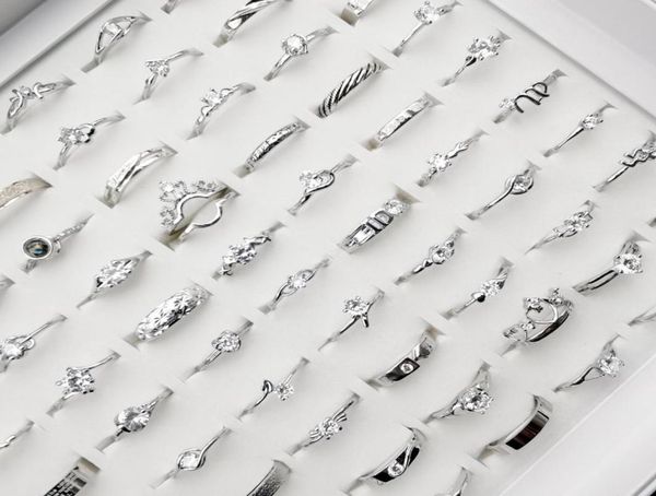 whole 100pcs sparkling silver rings fashion simple women039s wedding band rings mixed style gift party engagement jewelry7428809
whole 100pcs sparkling silver rings fashion simple women039s wedding band rings mixed style gift party engagement jewelry7428809