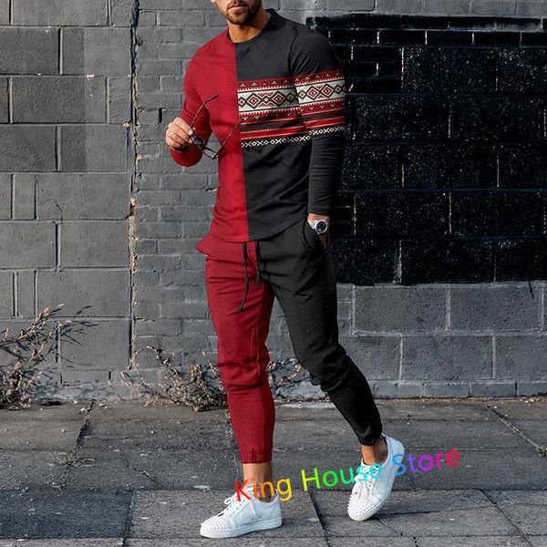 men's tracksuits trend trouser 3d printed street sportwear autumn men oversized long sleeve tshirt sets 2 pieces outfits 230720, Gray
men's tracksuits trend trouser 3d printed street sportwear autumn men oversized long sleeve tshirt sets 2 pieces outfits 230720, Gray