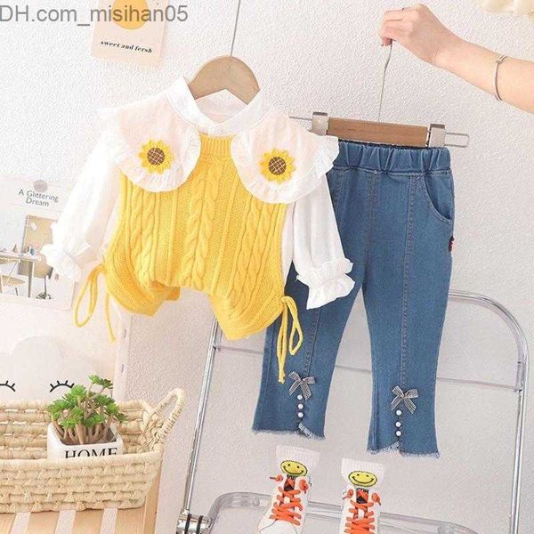 clothing sets clothing sets girls princess 3pcs clothes set baby kids children spring long sleeve shirt knitwear waistcoat bow jeans pants, White
clothing sets clothing sets girls princess 3pcs clothes set baby kids children spring long sleeve shirt knitwear waistcoat bow jeans pants, White