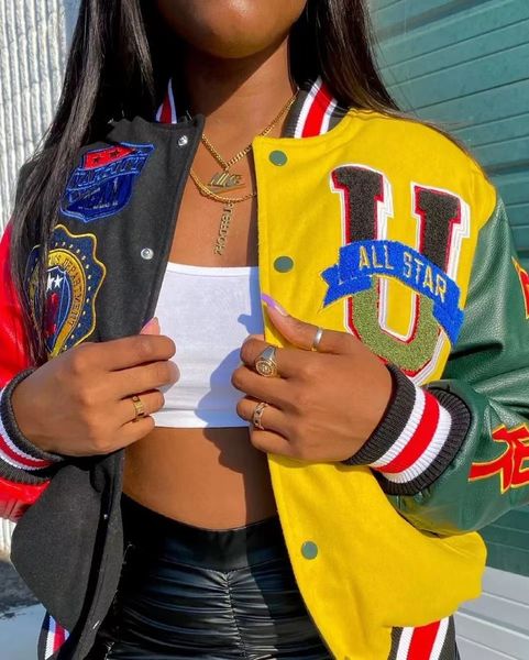 women's jackets y2k retro women's jacket european and american baseball uniform hip-hop print fashion personality trend couple jac, Black;brown
women's jackets y2k retro women's jacket european and american baseball uniform hip-hop print fashion personality trend couple jac, Black;brown