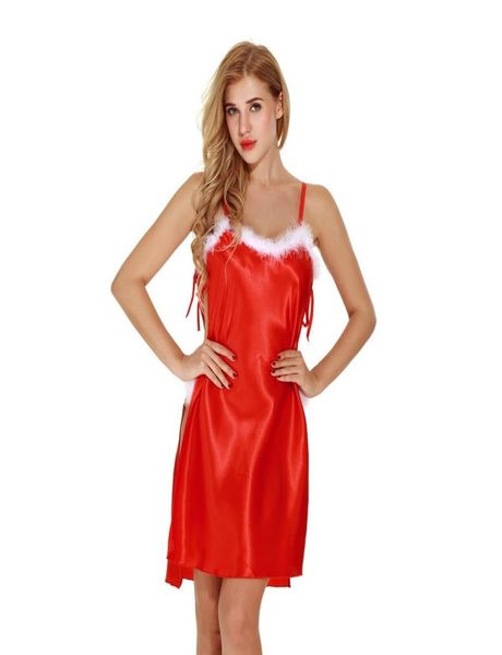christmas holiday white fuzzy trim red satin toga chemise with panty set women santa intimate apparel lingerie sheer sleepwea2044208, Black;red
christmas holiday white fuzzy trim red satin toga chemise with panty set women santa intimate apparel lingerie sheer sleepwea2044208, Black;red