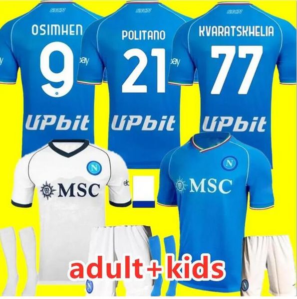 23 24 napoli soccer jerseys maglia naples 2023 2024 zielinski anguissa olivera kvaratskhelia kids football shirt osimhen fabian lozano ssc n, Black;yellow
23 24 napoli soccer jerseys maglia naples 2023 2024 zielinski anguissa olivera kvaratskhelia kids football shirt osimhen fabian lozano ssc n, Black;yellow