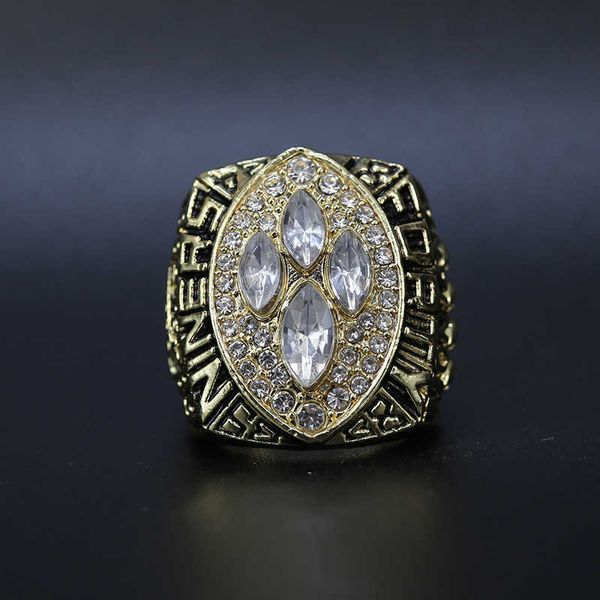 1989 san francisco 49 man championship ring, Silver 
1989 san francisco 49 man championship ring, Silver