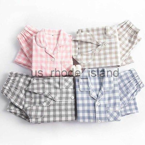 pajamas spring fall autumn winter boys girls button down pajamas childeren clothing sets kids brushed finish cotton plaid homewear x0721, Blue;red
pajamas spring fall autumn winter boys girls button down pajamas childeren clothing sets kids brushed finish cotton plaid homewear x0721, Blue;red